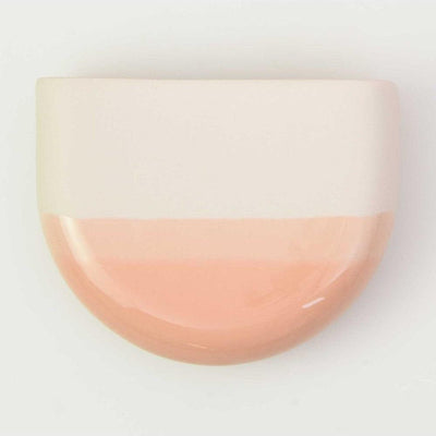 Studio Harm & Elke Dip Wandvaasje Halfrond Nude 067