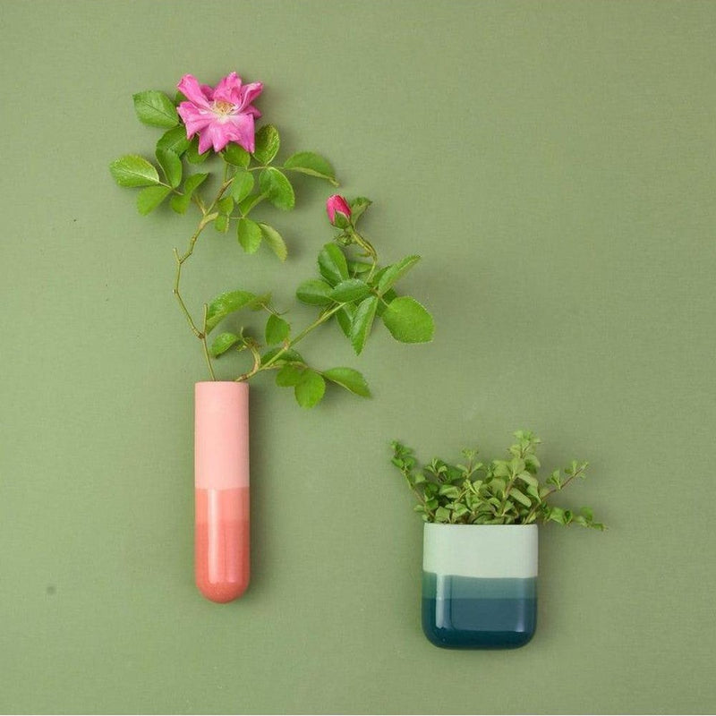 Studio Harm & Elke Dip Wandvaasje Long Rood 059