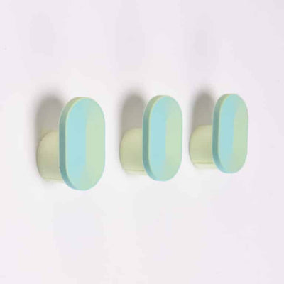Studio Harm & Elke Printed Hook Gradient Mint