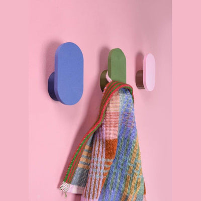Studio Harm & Elke Printed Hook Moss Green