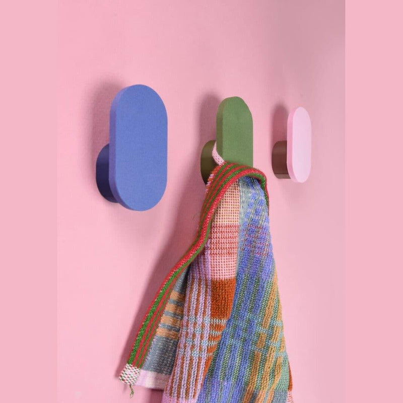 Studio Harm & Elke Printed Hook Moss Green