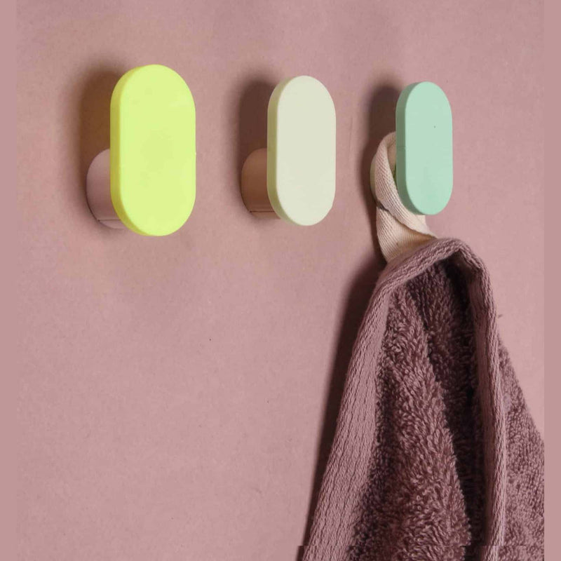 Studio Harm & Elke Printed Hook Neon Yellow