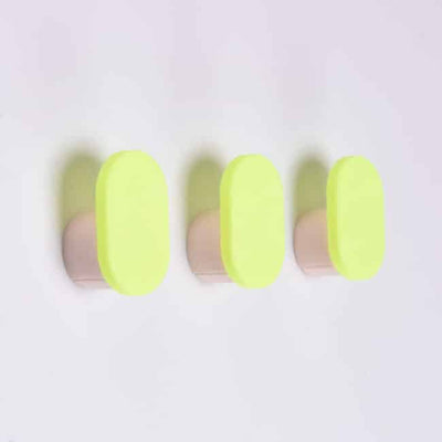 Studio Harm & Elke Printed Hook Neon Yellow