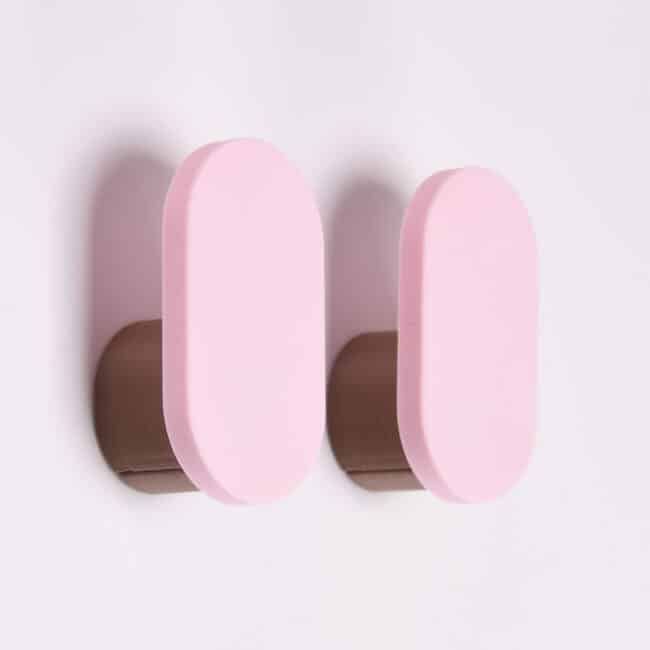 Studio Harm & Elke Printed Hook Pink