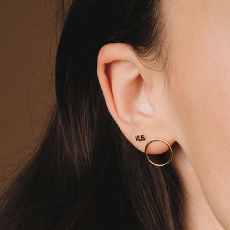 Studio MHL Oorbellen Closed Ring Zilver - Studio Play