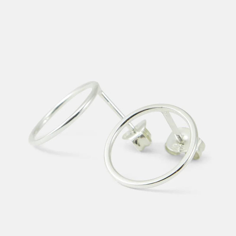 Studio MHL Oorbellen Closed Ring Zilver - Studio Play