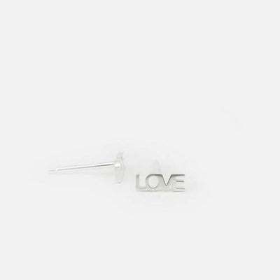 Studio MHL Oorbellen Love Zilver - Studio Play