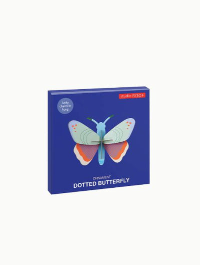 Studio Roof Ornament Dotted Butterfly