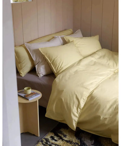 Suite702 Dekbedovertrek Butter Yellow