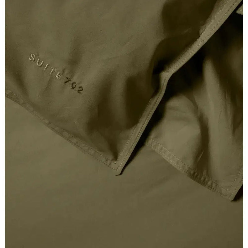 Suite702 Dekbedovertrek Olive Green - Studio Play