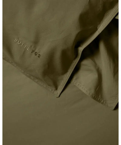 Suite702 Dekbedovertrek Olive Green