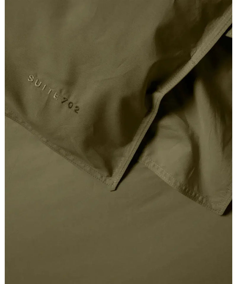 Suite702 Dekbedovertrek Olive Green