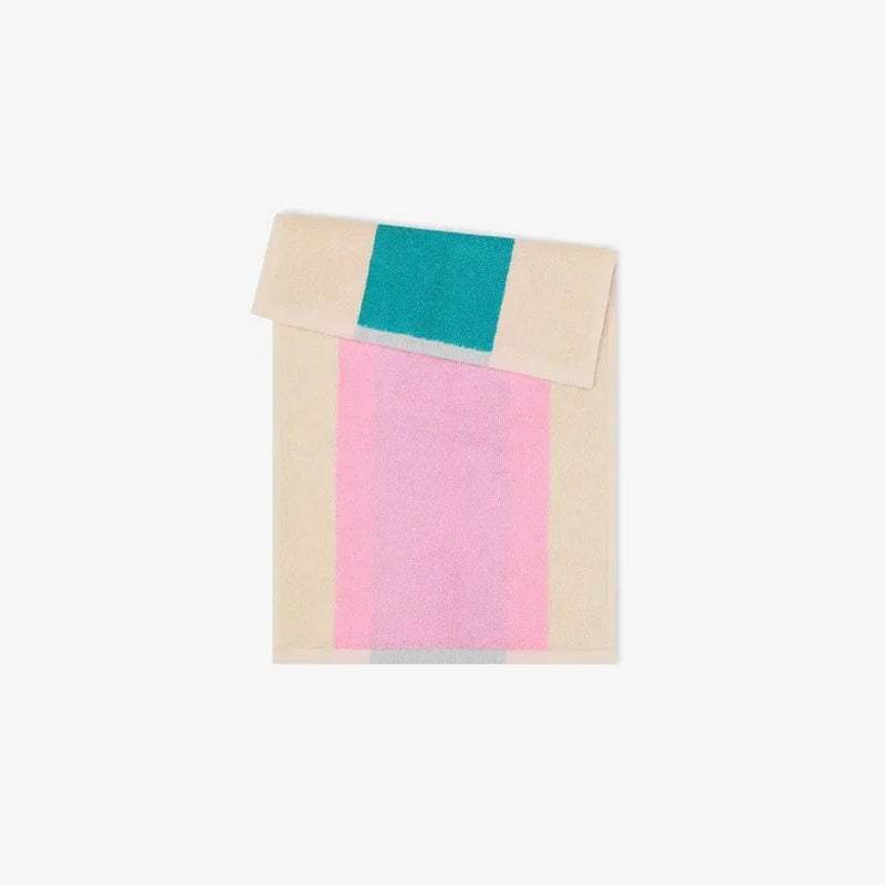 Suite702 Guest Towels Set Aqua/Fuchsia/Yellow