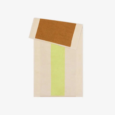 Suite702 Handdoek Lime/Toffee
