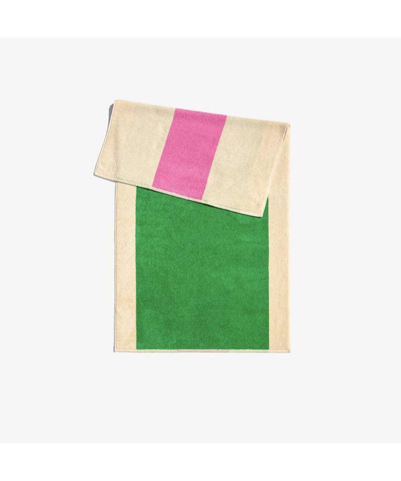 Suite702 Handdoek Pink/Green