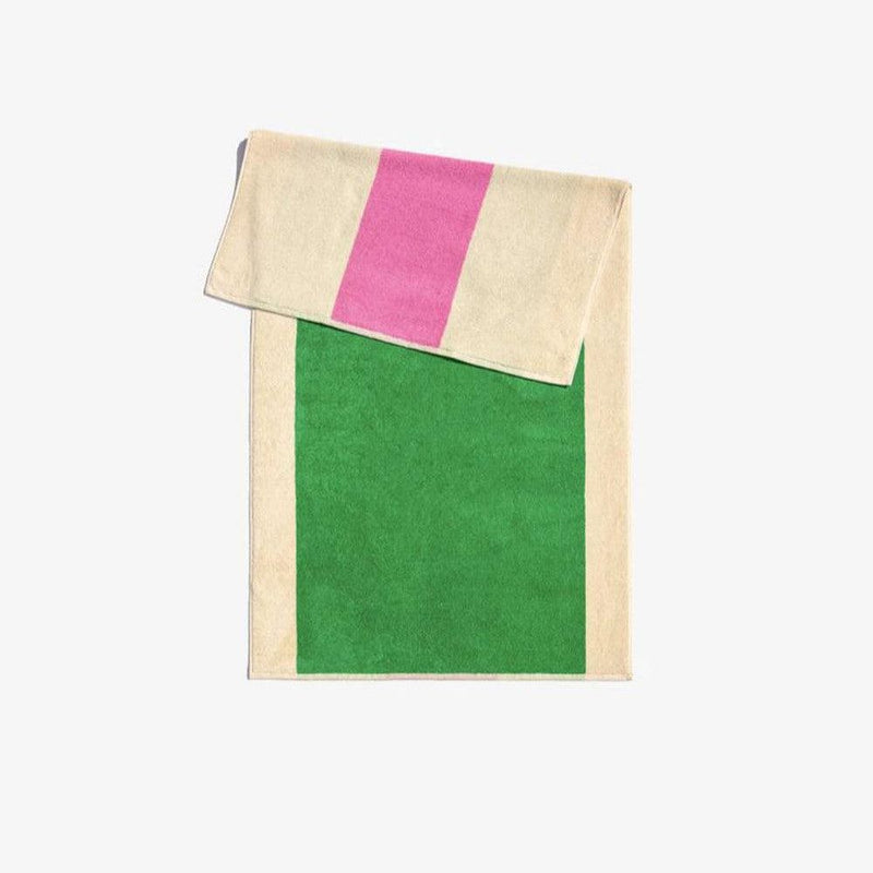 Suite702 Handdoek Pink/Green