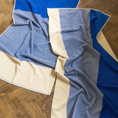 Suite702 Handdoeken Set Blend Cobalt Blue/Ecru - Studio Play