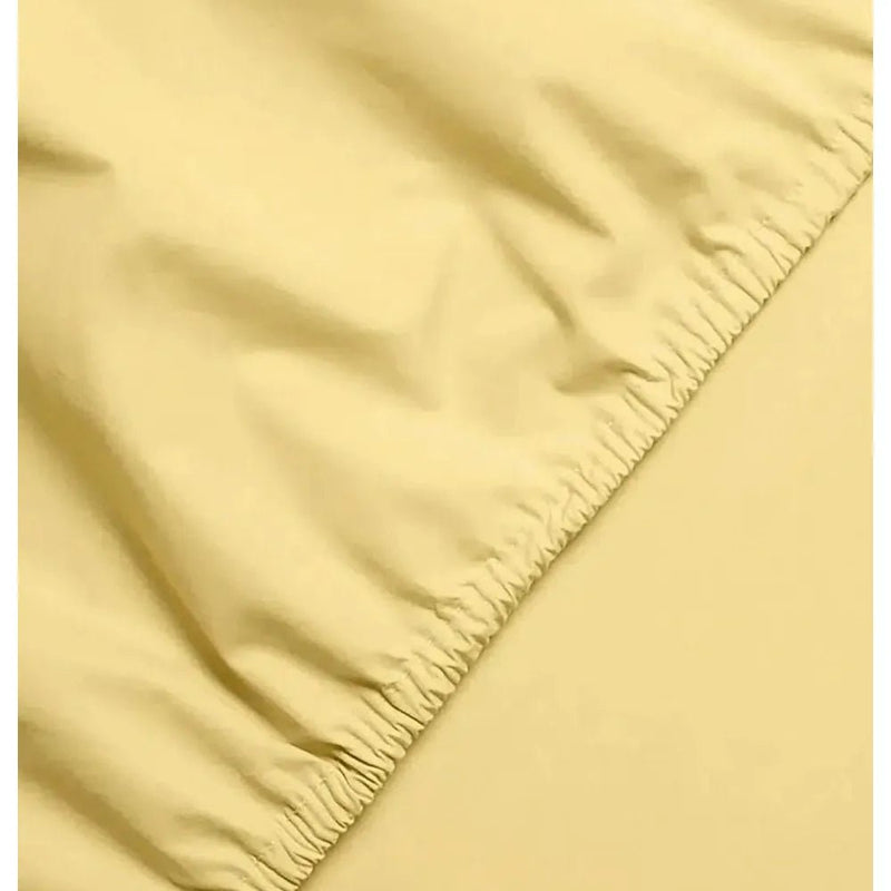 Suite702 Hoeslaken Butter Yellow (Eénpersoonsbed) - Studio Play