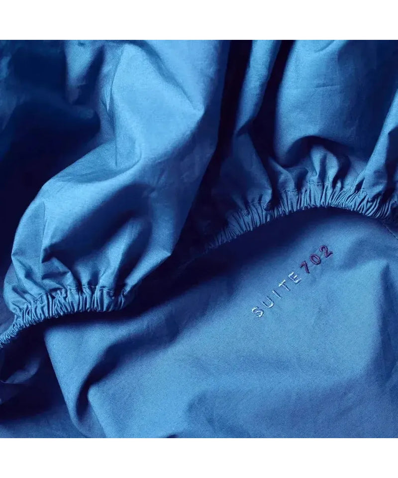 Suite702 Hoeslaken Cobalt Blue (Eénpersoonsbed) - Studio Play