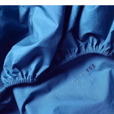 Suite702 Hoeslaken Cobalt Blue (Eénpersoonsbed)
