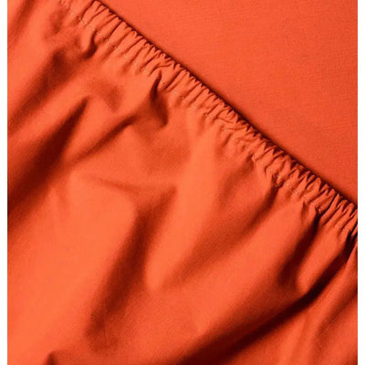Suite702 Hoeslaken Poppy Orange (Eénpersoonsbed) - Studio Play
