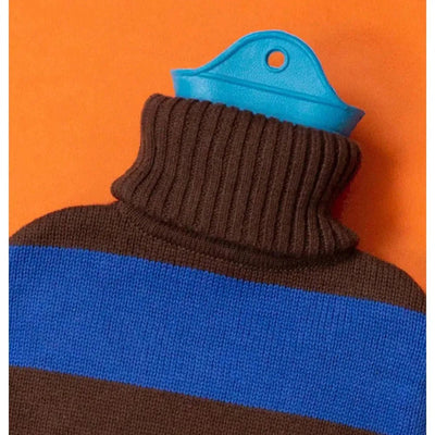 Suite702 Hot Water Bottle Cobalt/ Dark Brown - Studio Play