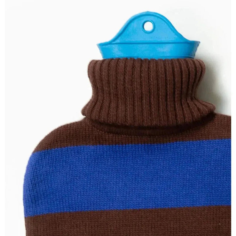 Suite702 Hot Water Bottle Cobalt/ Dark Brown - Studio Play