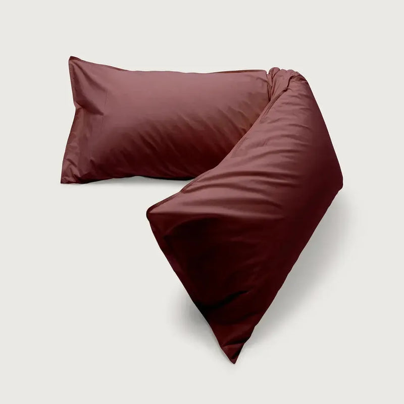 Suite702 Kussensloop Brique Red (50x180cm)