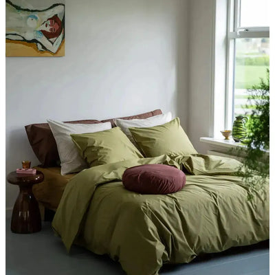 Suite702 Kussensloop Olive Green 60x70