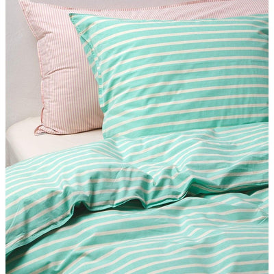 Suite702 Set Dekbedovertrek Stripe Green Ecru - Studio Play