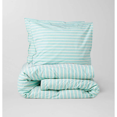 Suite702 Set Dekbedovertrek Stripe Green Ecru - Studio Play