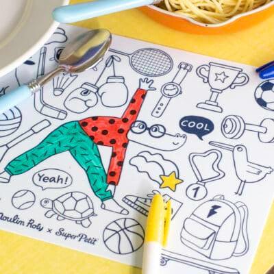 Super Petit Mini Travel Coloring Mat