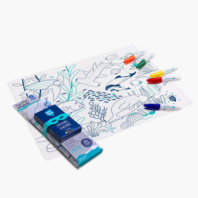Super Petit Placemat Met Stiften Kit 'Coral Reef' - Studio Play