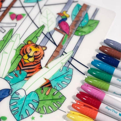 Super Petit Placemat Met Stiften Kit 'Jungle'
