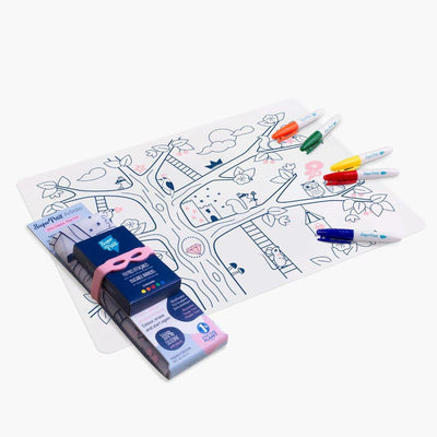 Super Petit Placemat Met Stiften Kit 'Magic Tree' - Studio Play