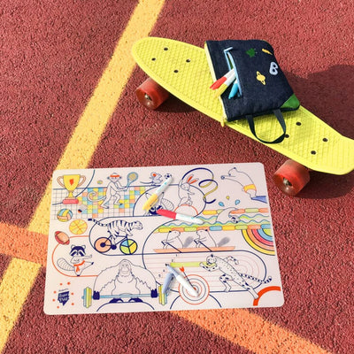 Super Petit Placemat Met Stiften Kit 'Olympic Sport'