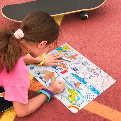 Super Petit Placemat Met Stiften Kit 'Olympic Sport'