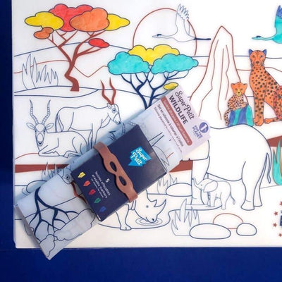 Super Petit Placemat Met Stiften Kit 'Savanna'