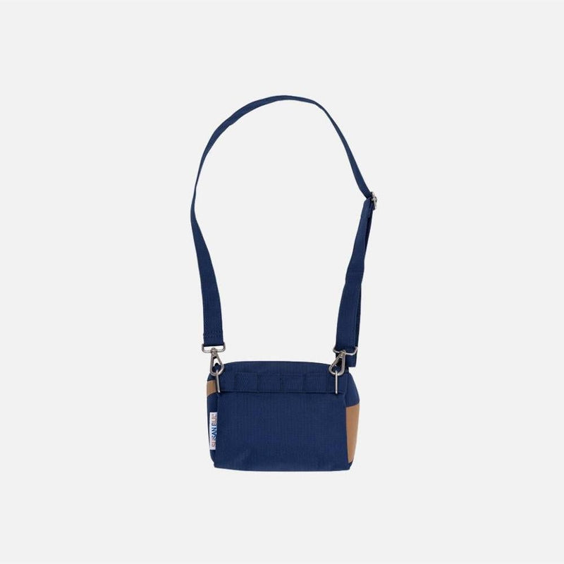 Susan Bijl The New Bum Bag Navy & Camel Small - Studio Play