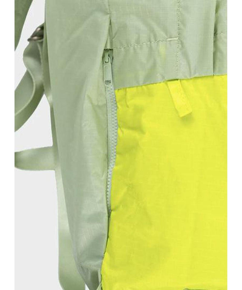 Susan Bijl The New Foldable Backpack Pistachio & Fluo Yellow Large