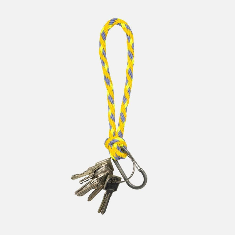 Susan Bijl The New Kumihimo Keychain Treble & Fluo Yellow - Studio Play