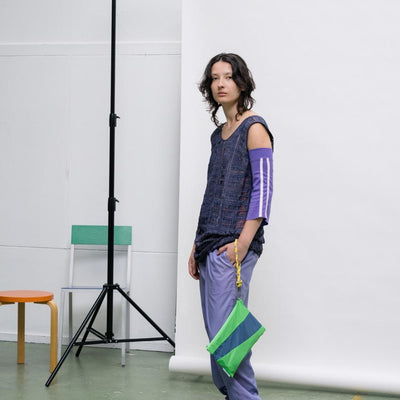 Susan Bijl The New Kumihimo Keychain Treble & Fluo Yellow - Studio Play