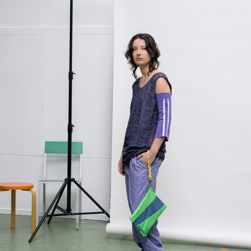 Susan Bijl The New Kumihimo Keychain Treble & Fluo Yellow - Studio Play