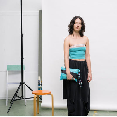 Susan Bijl The New Kumihimo Keychain Water & Red Alert - Studio Play