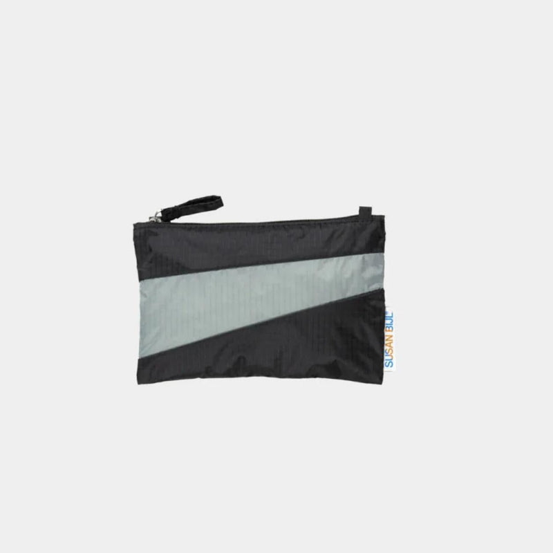 Susan Bijl The New Pouch Black & Grey Small