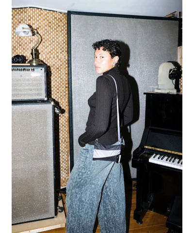 Susan Bijl The New Pouch Black & Treble Small