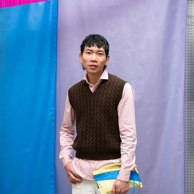 Susan Bijl The New Pouch Medium Joy & Wave