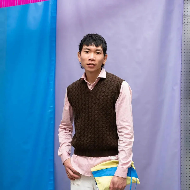 Susan Bijl The New Pouch Medium Joy & Wave