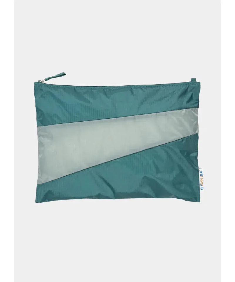 Susan Bijl The New Pouch Pine & Grey Large