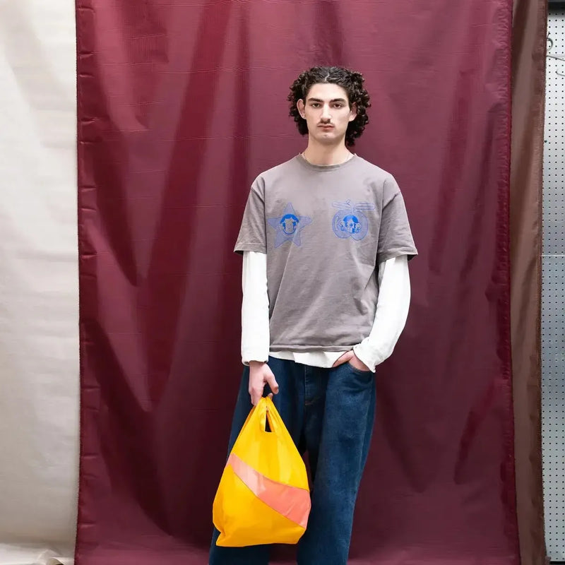 Susan Bijl The New Shopping Bag Medium Cleese & Coral